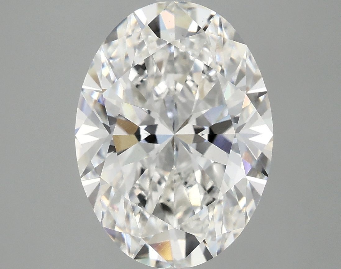4.07 ct. oval Lab Grown Diamond front image