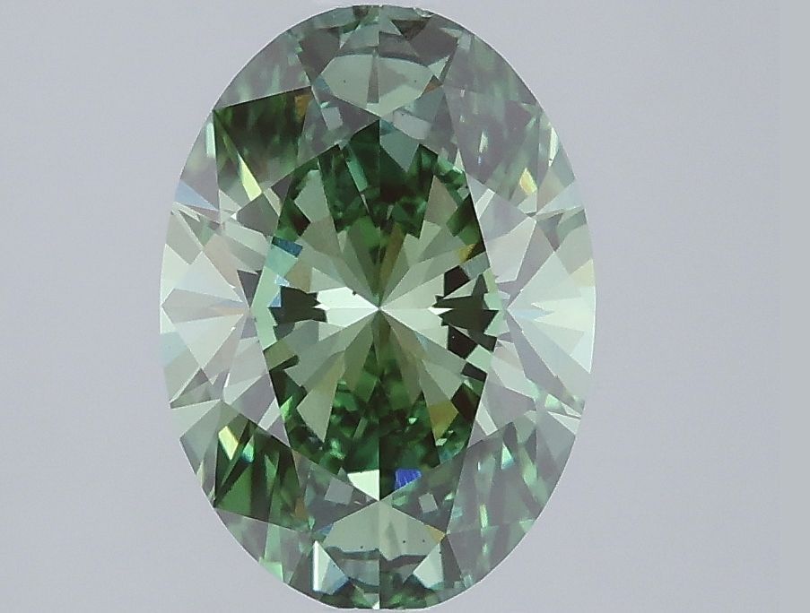 2.03 ct. oval Lab Grown Diamond front image