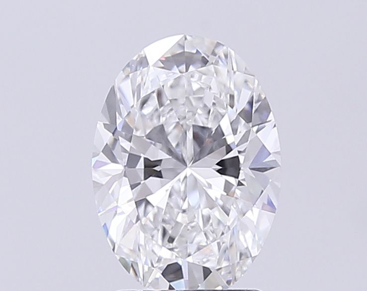 3.42 ct. oval Lab Grown Diamond front image