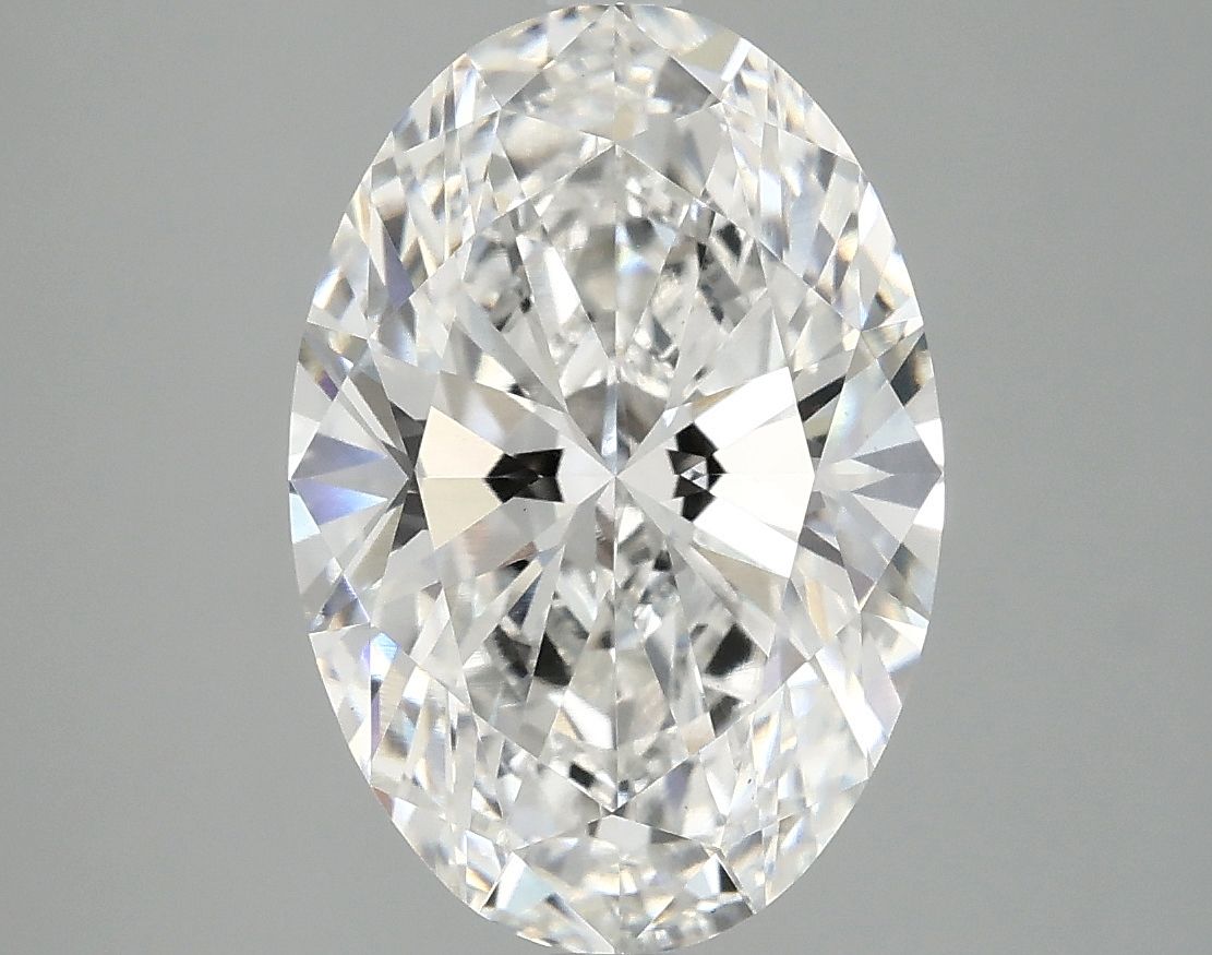 3.90 ct. oval Lab Grown Diamond front image
