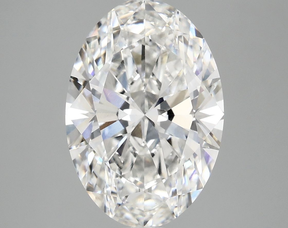4.07 ct. oval Lab Grown Diamond front image