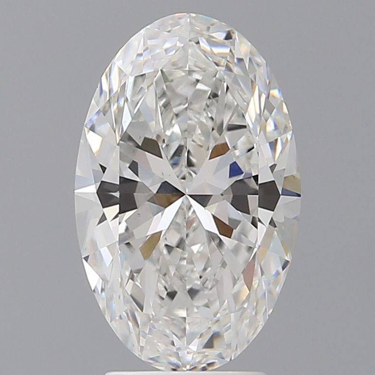 3.60 ct. oval Lab Grown Diamond front image
