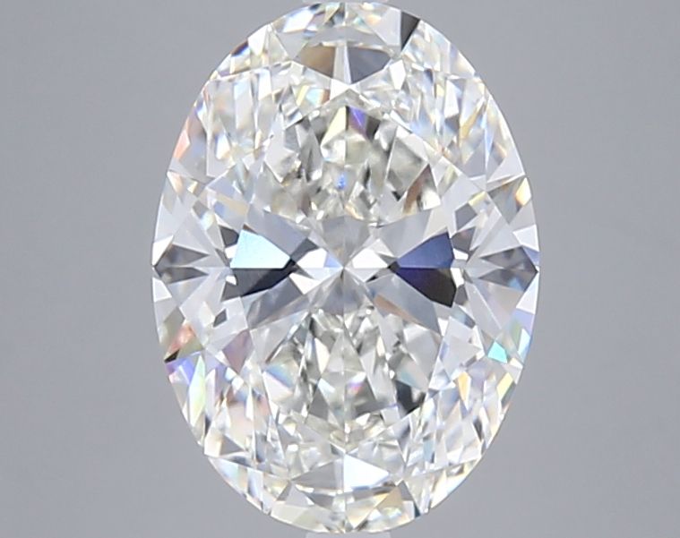 5.03 ct. oval Lab Grown Diamond front image
