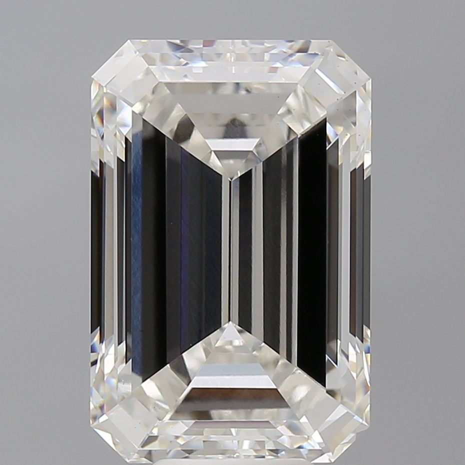 9.58 ct. emerald Lab Grown Diamond front image