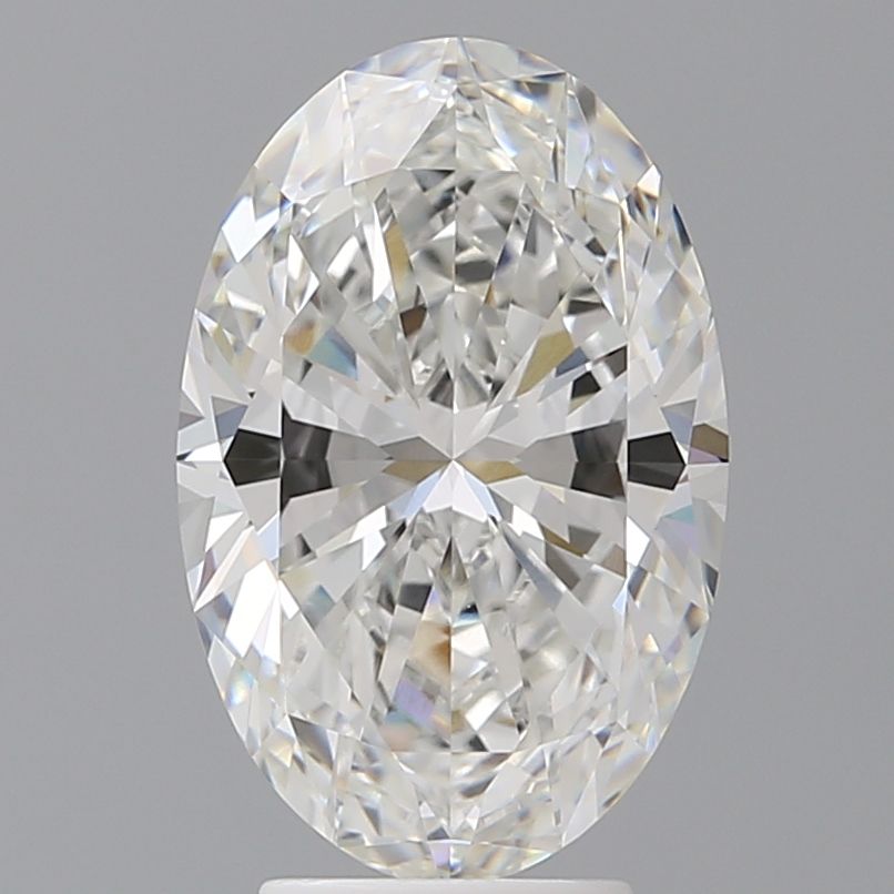 4.10 ct. oval Lab Grown Diamond front image