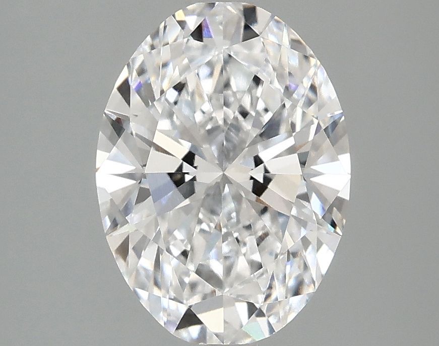 2.08 ct. oval Lab Grown Diamond front image