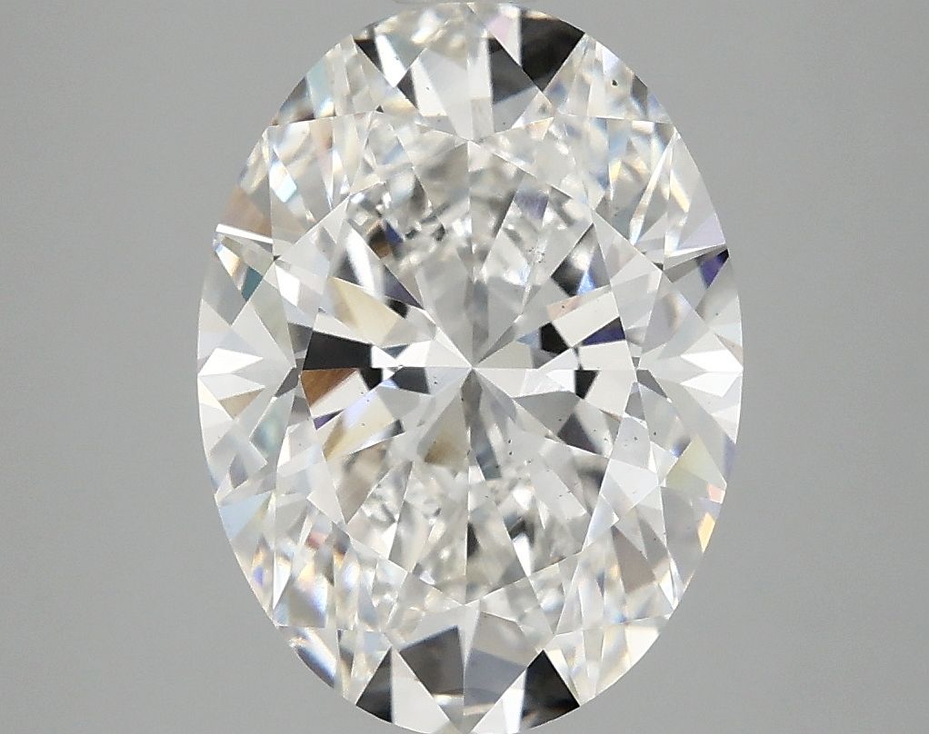 4.09 ct. oval Lab Grown Diamond front image