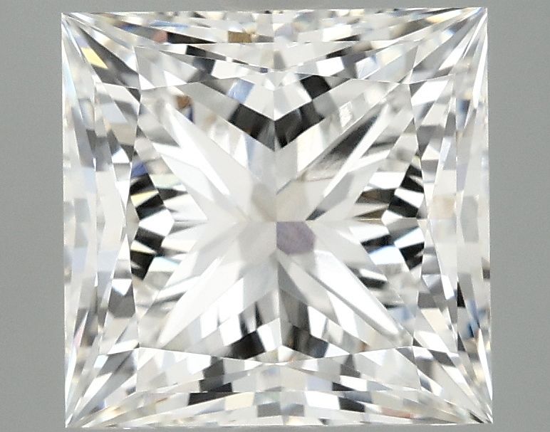 4.19 ct. princess Lab Grown Diamond front image