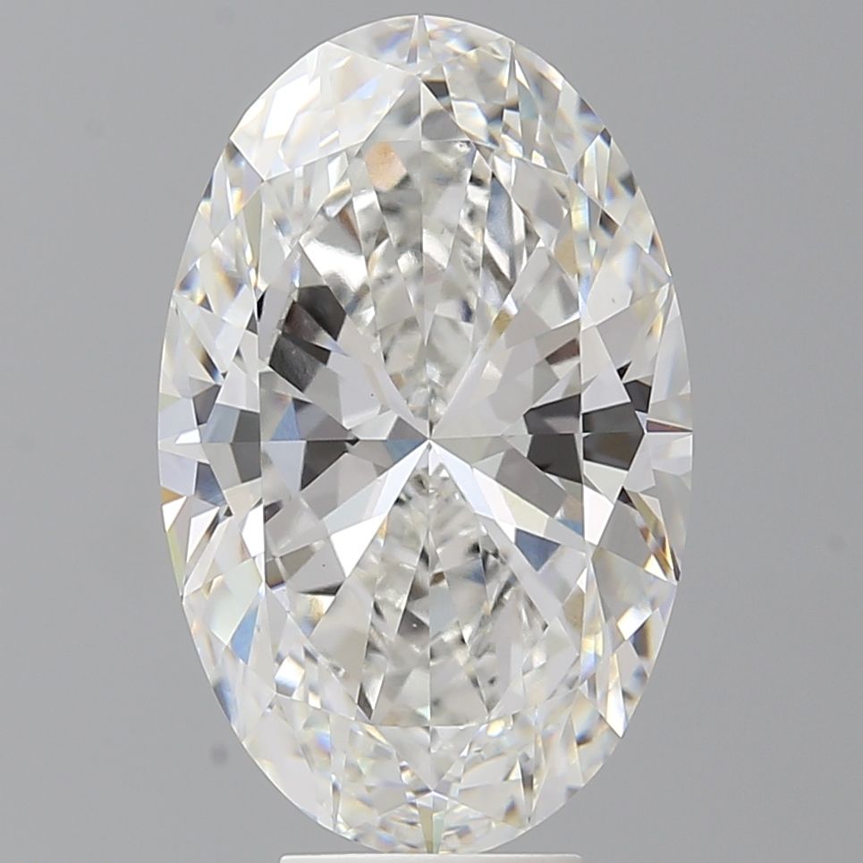 7.10 ct. oval Lab Grown Diamond front image