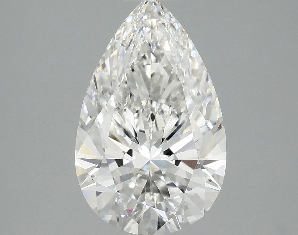 2.10 ct. pear Lab Grown Diamond front image