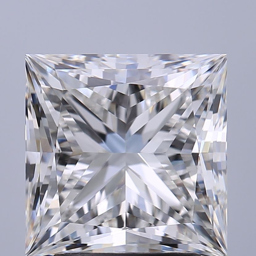 2.76 ct. princess Lab Grown Diamond front image