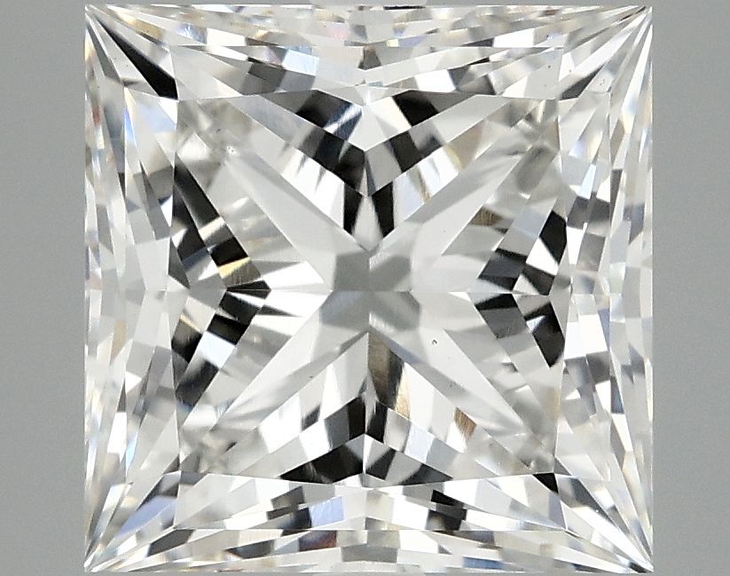 5.02 ct. princess Lab Grown Diamond front image