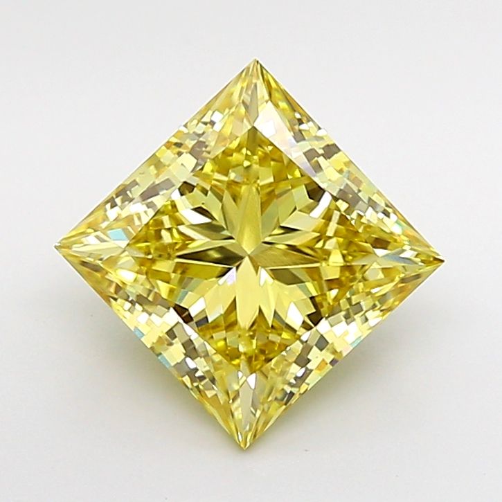 4.04 ct. princess Lab Grown Diamond front image