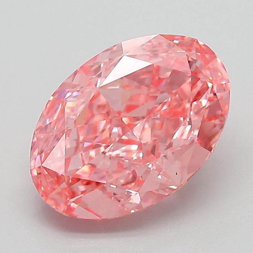 3.24 ct. oval Lab Grown Diamond front image