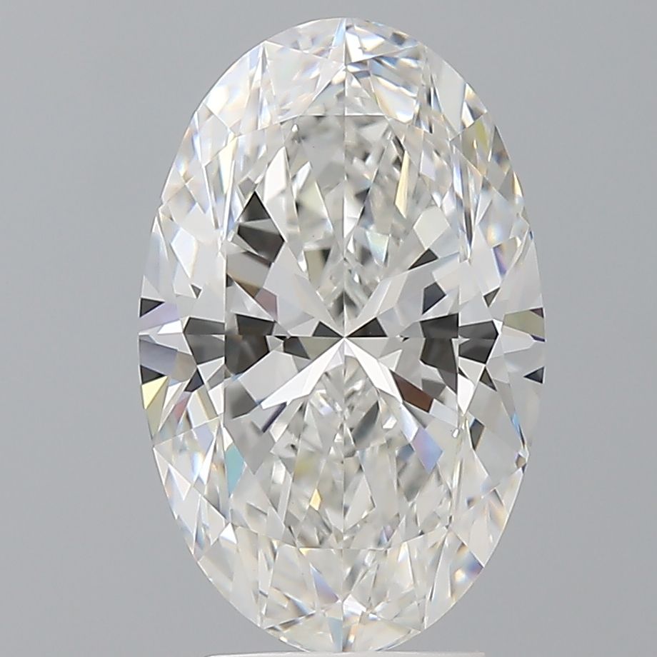 4.09 ct. oval Lab Grown Diamond front image