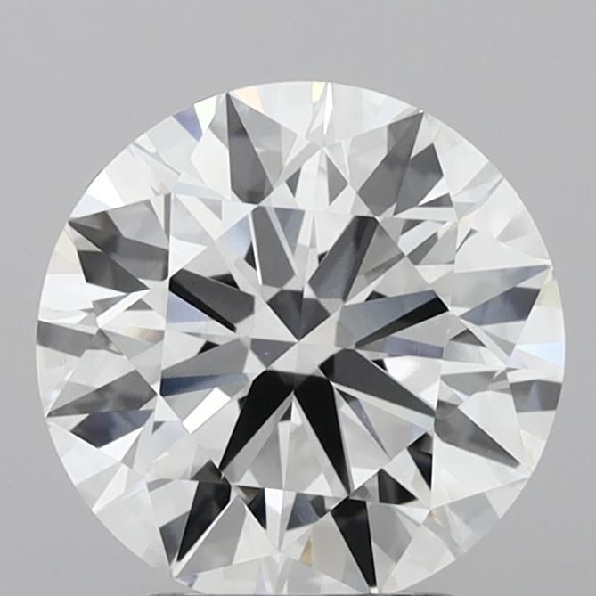 2.50 ct. round Lab Grown Diamond front image