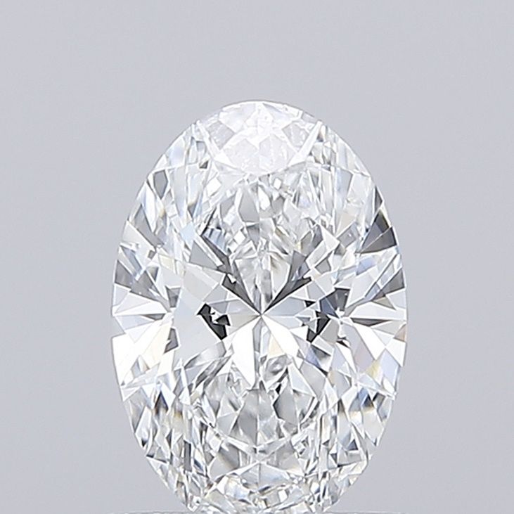 1 ct lab-grown Oval Diamond