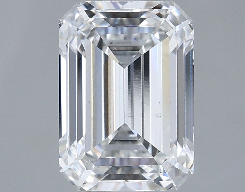 2.74 ct. emerald Lab Grown Diamond front image
