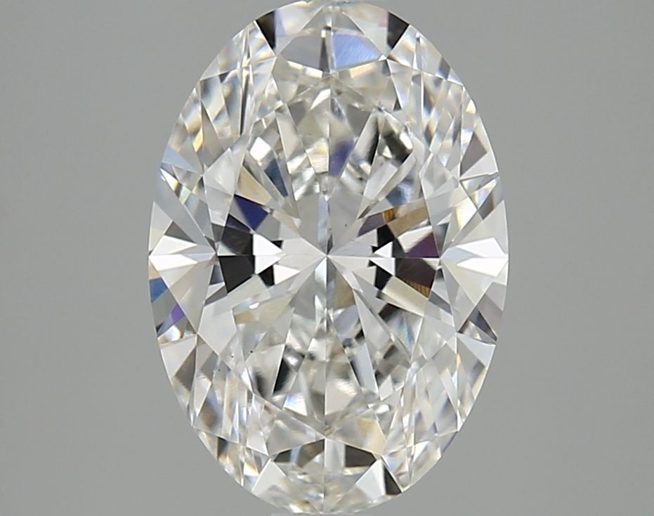 2.05 ct. oval Lab Grown Diamond front image