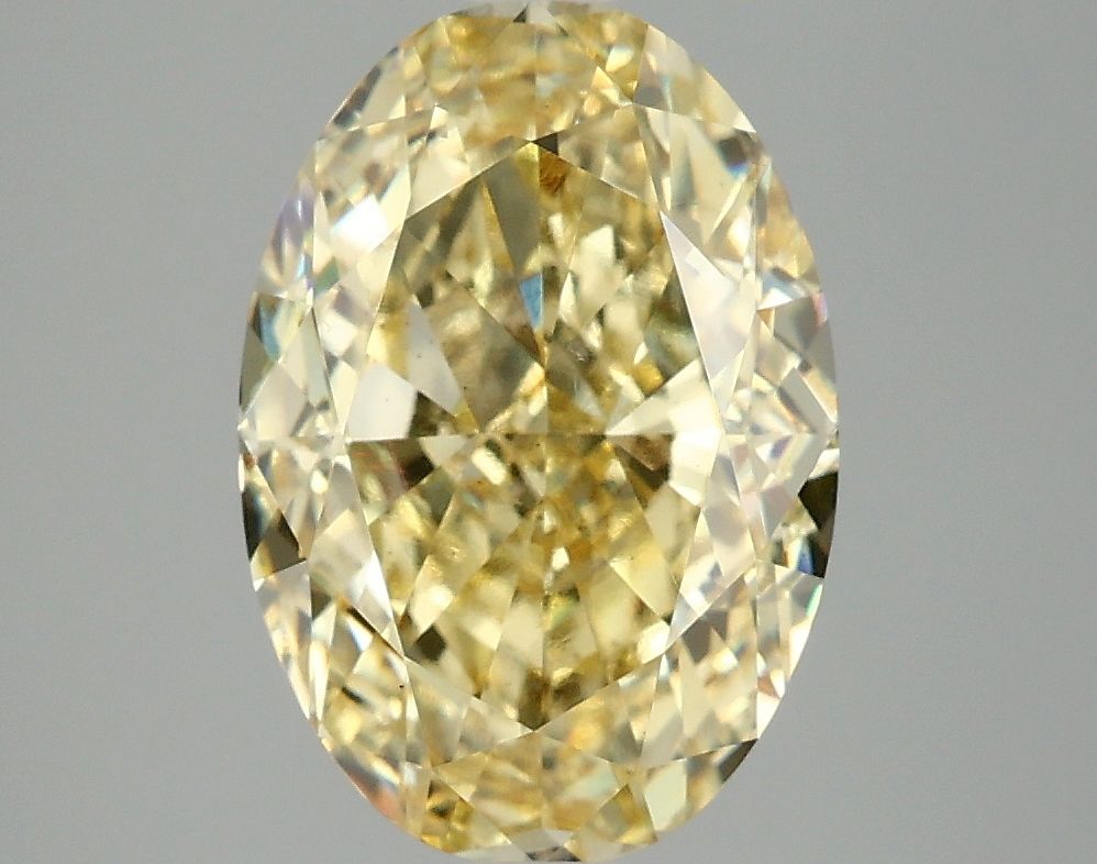 4.10 ct. oval Lab Grown Diamond front image