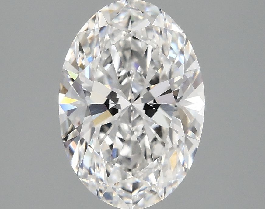 2.10 ct. oval Lab Grown Diamond front image