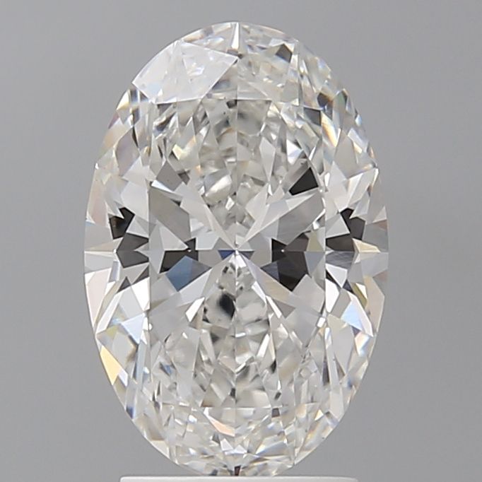 2.58 ct. oval Lab Grown Diamond front image