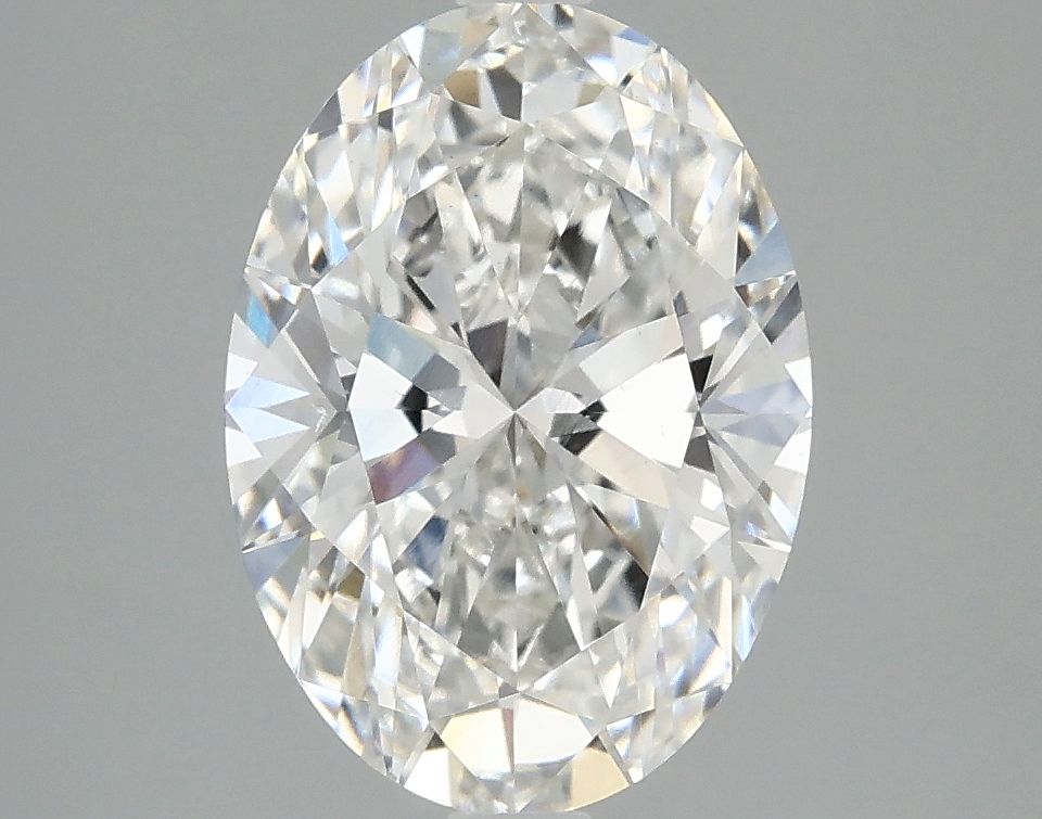 2.86 ct. oval Lab Grown Diamond front image
