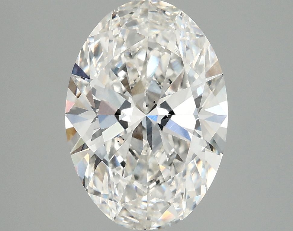 2.82 ct. oval Lab Grown Diamond front image