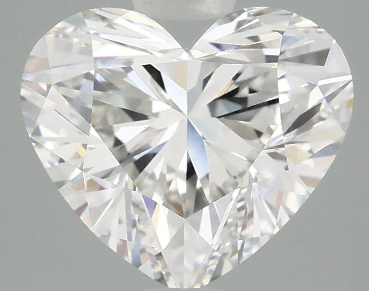 3.08 carat f VS1 EX Cut IGI heart diamond