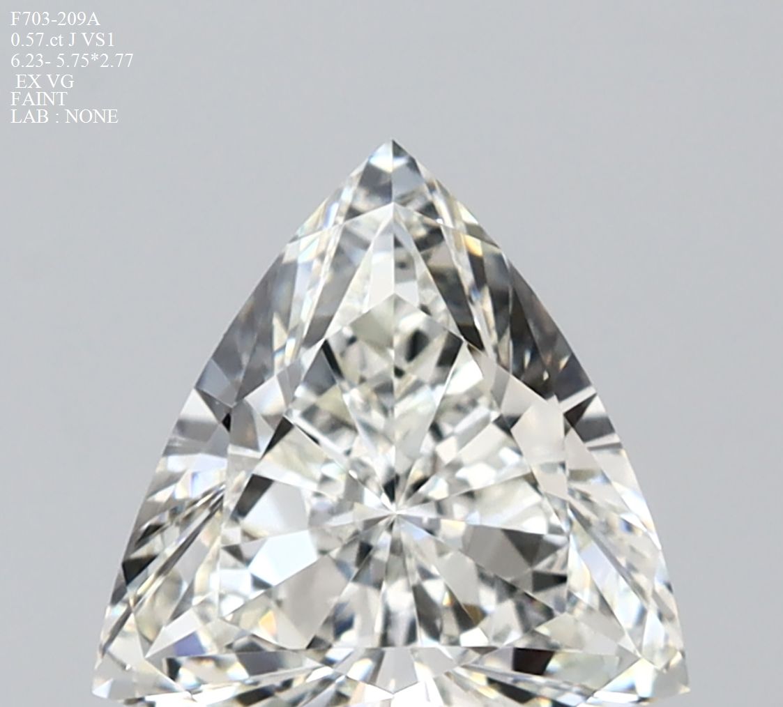 0.57ct Triangular J VS1