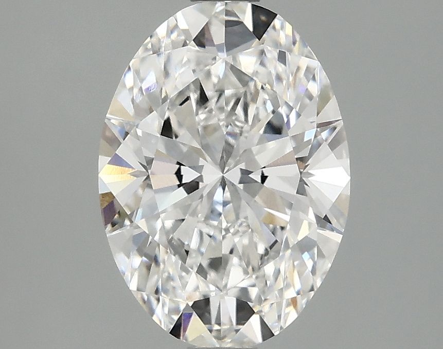 2.10 ct. oval Lab Grown Diamond front image