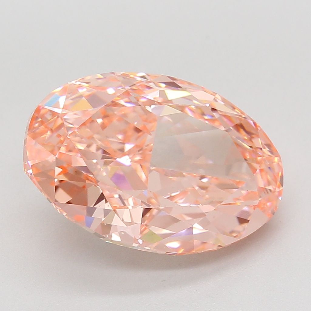 8.08 ct. oval Lab Grown Diamond front image