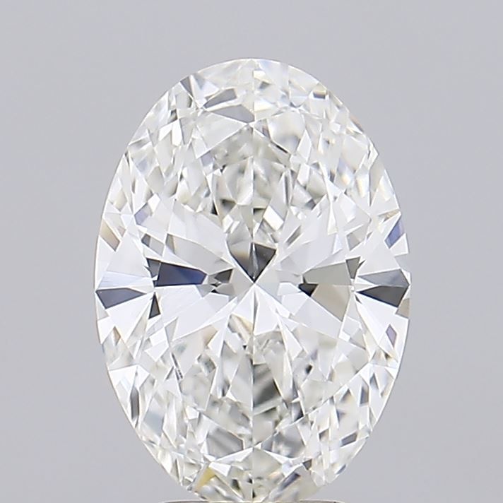 2.54 ct. oval Lab Grown Diamond front image