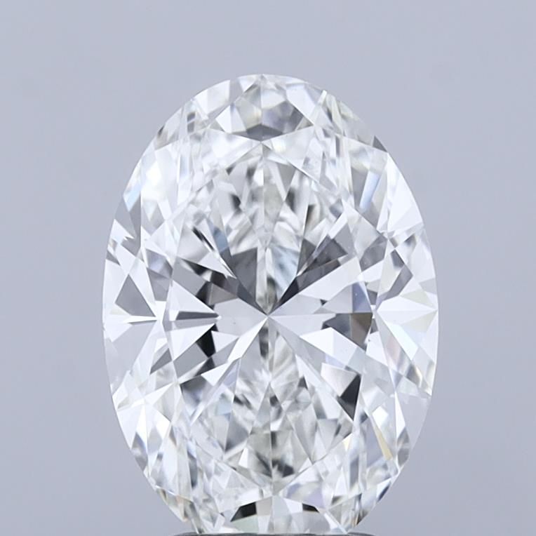 3.04 ct. oval Lab Grown Diamond front image