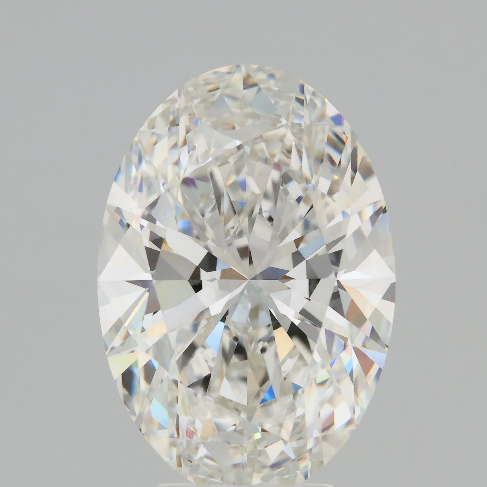 5.10 ct. oval Lab Grown Diamond front image