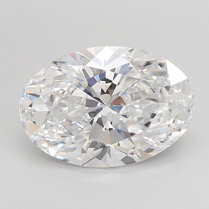 3.71 ct. oval Lab Grown Diamond front image