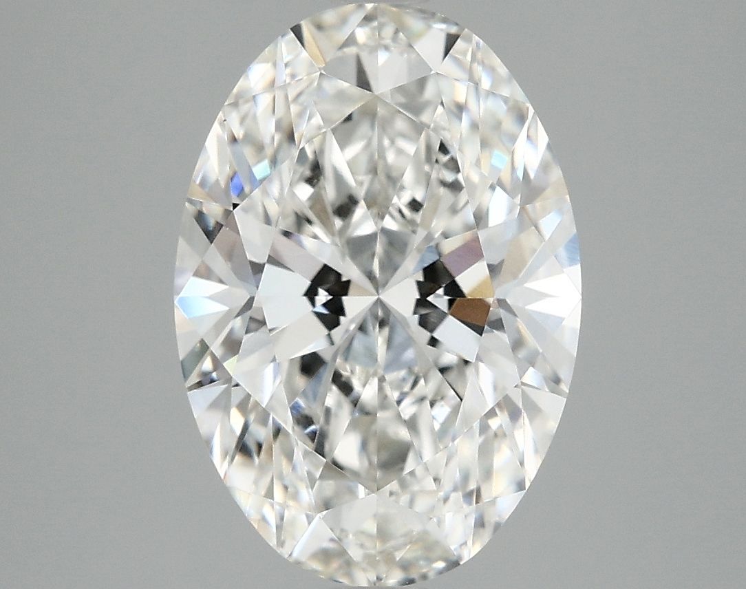 3.94 ct. oval Lab Grown Diamond front image