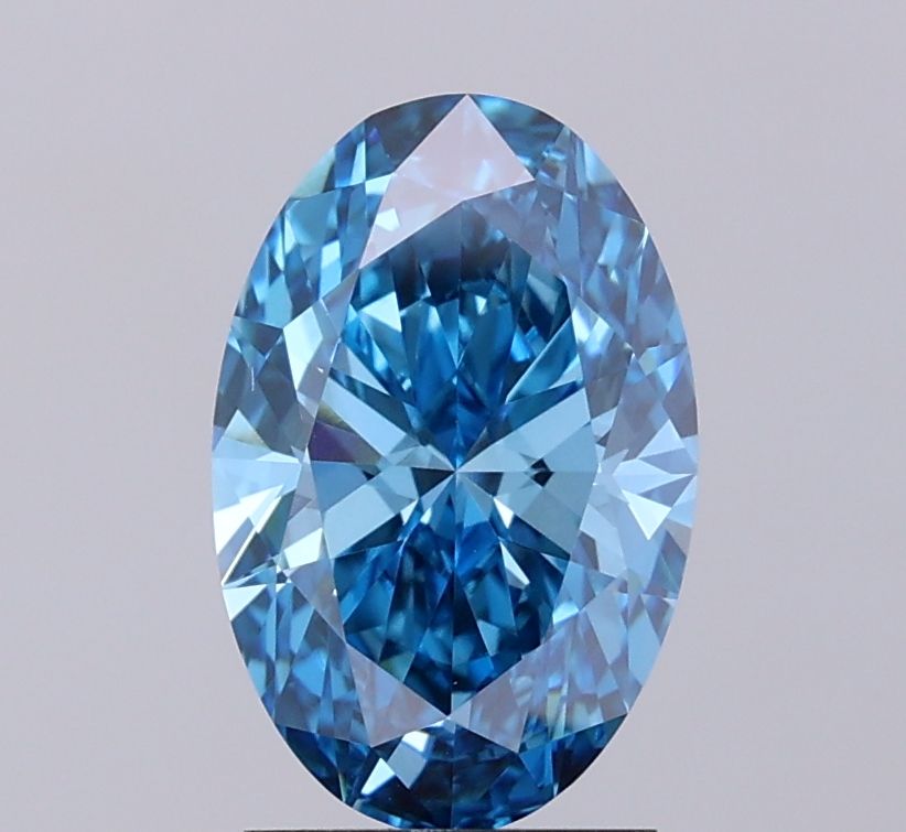 2.04 ct. oval Lab Grown Diamond front image