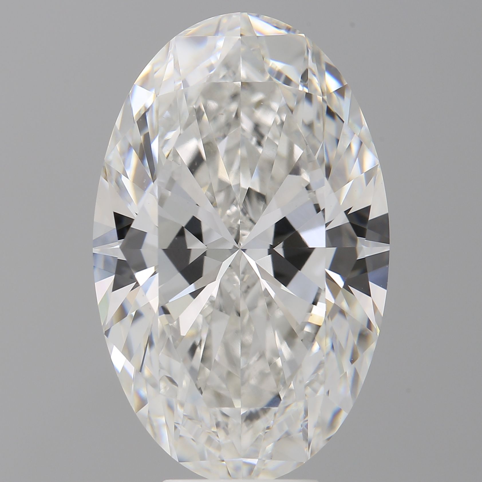 9.00 ct. oval Lab Grown Diamond front image