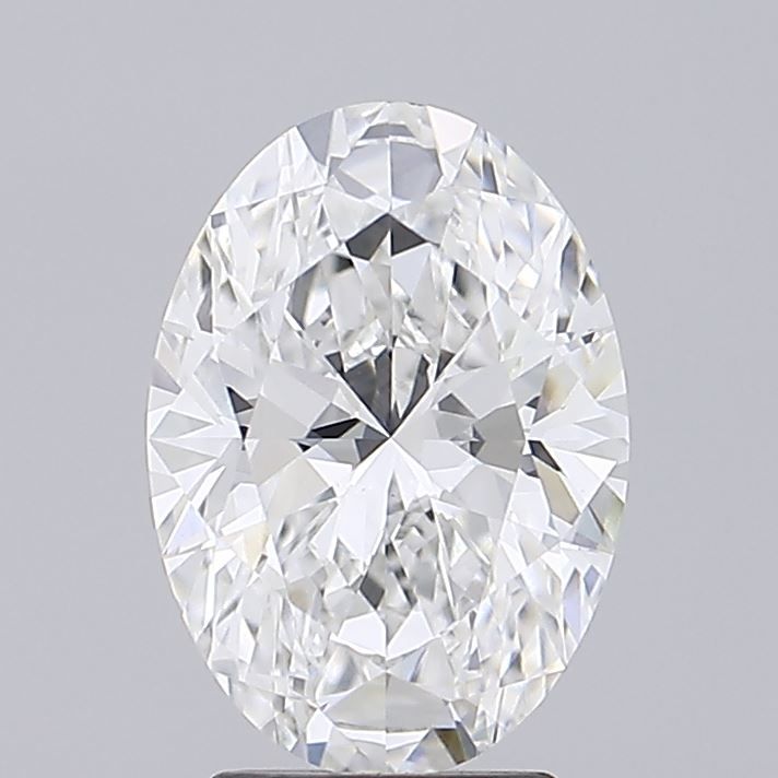 3.01 ct. oval Lab Grown Diamond front image