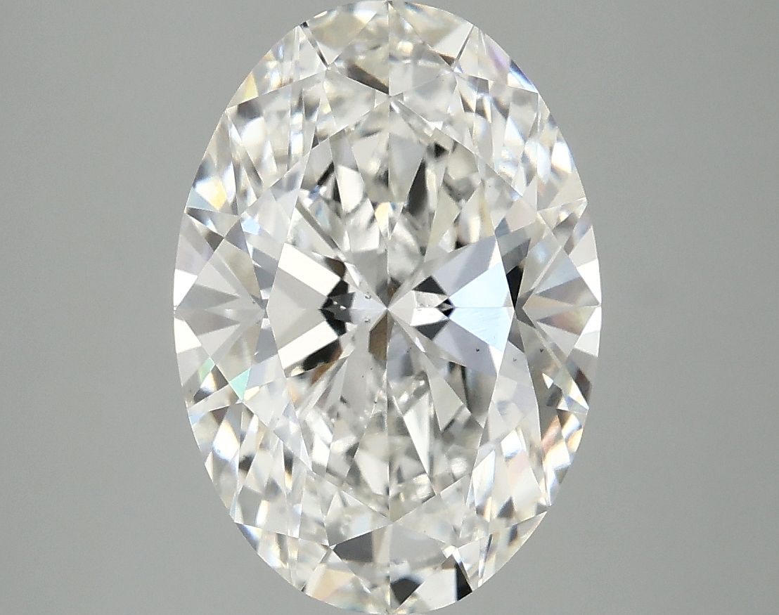 4.10 ct. oval Lab Grown Diamond front image