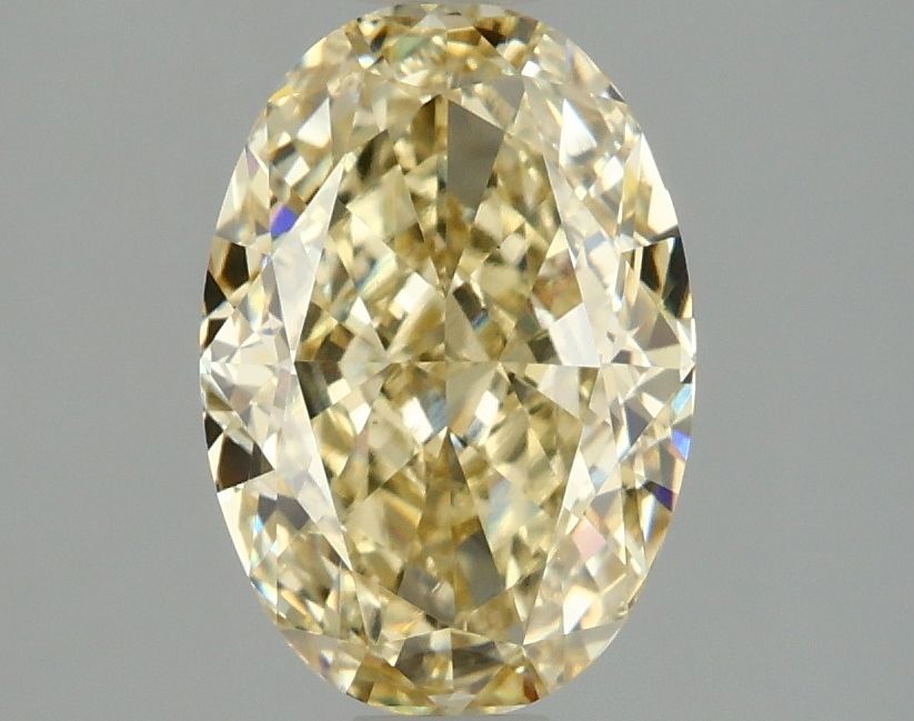 2.10 ct. oval Lab Grown Diamond front image