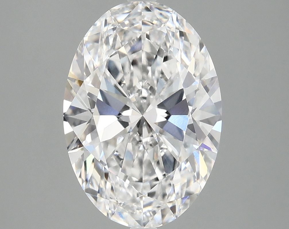 3.02 ct. oval Lab Grown Diamond front image