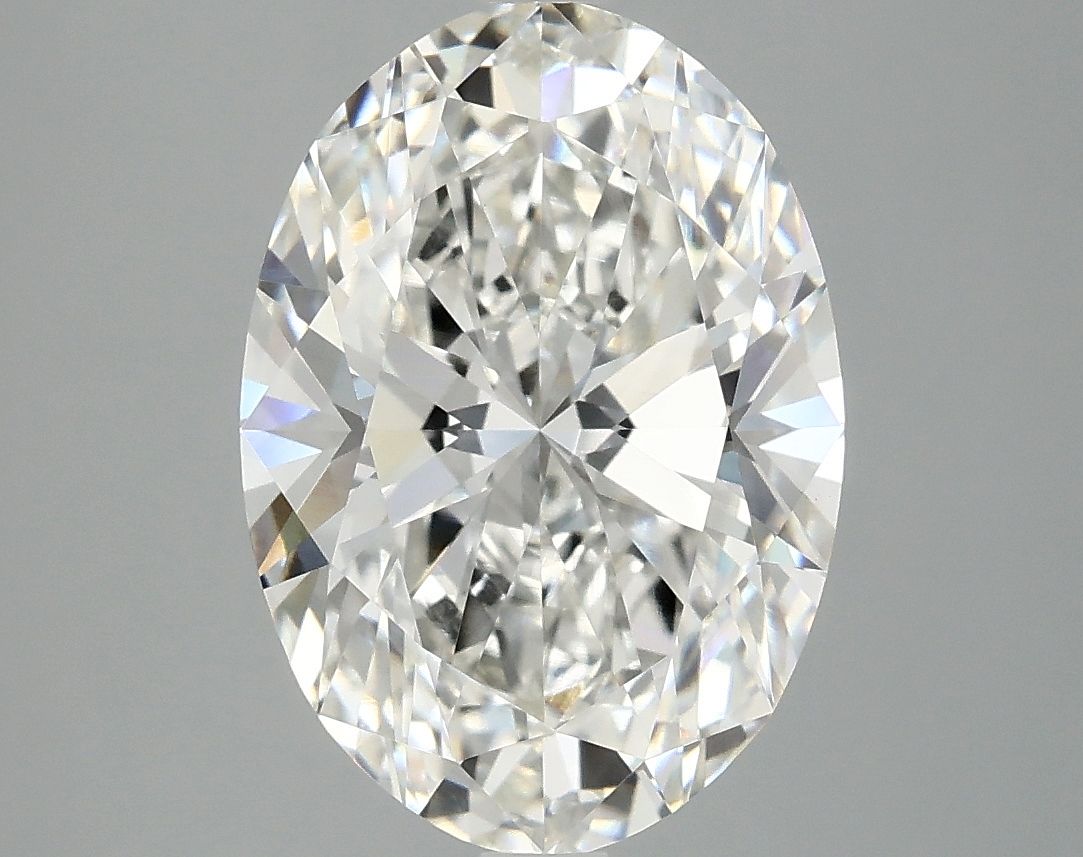 4.09 ct. oval Lab Grown Diamond front image