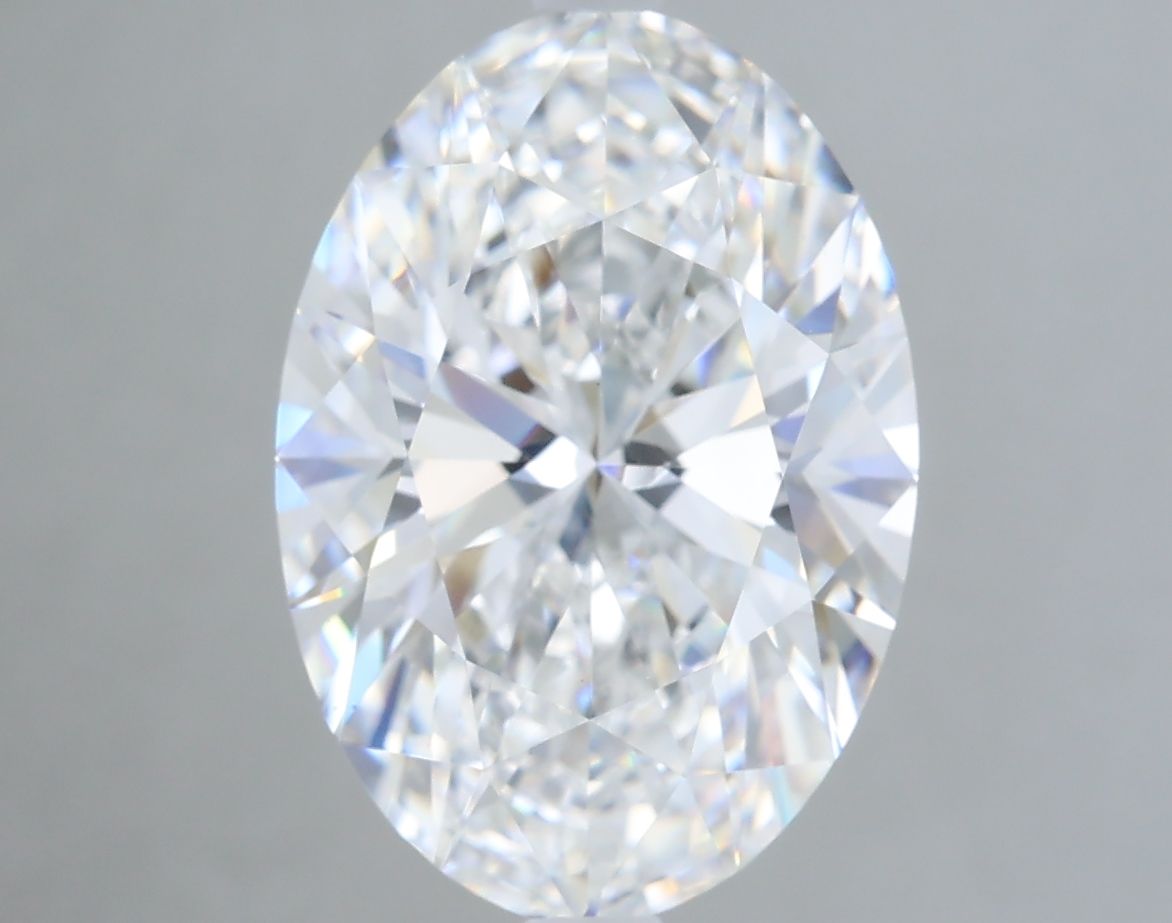 5.02 ct. oval Lab Grown Diamond front image