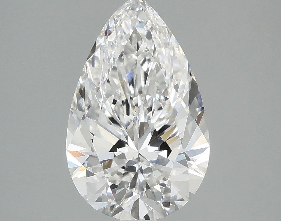 2.10 ct. pear Lab Grown Diamond front image