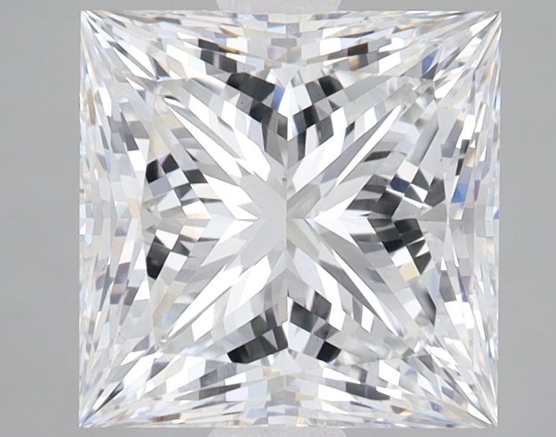 3.74 ct. princess Lab Grown Diamond front image