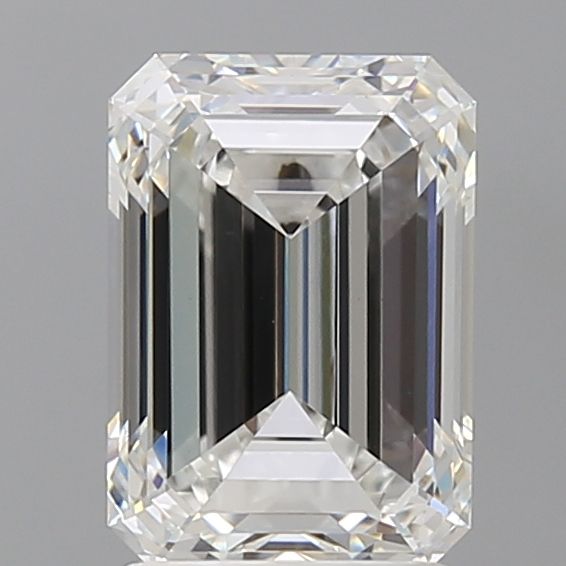 2.50 ct. emerald Lab Grown Diamond front image