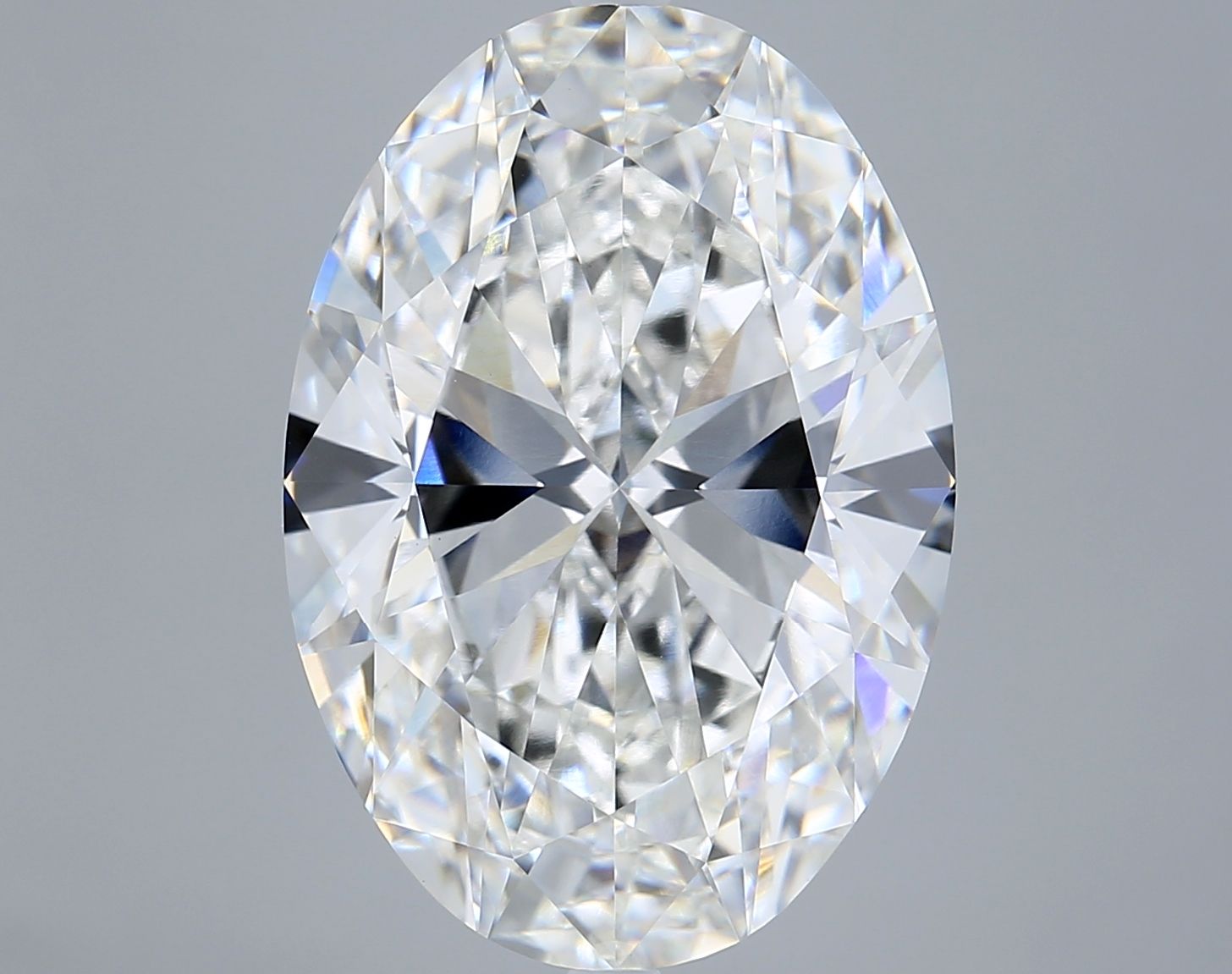 12.06 ct. oval Lab Grown Diamond front image