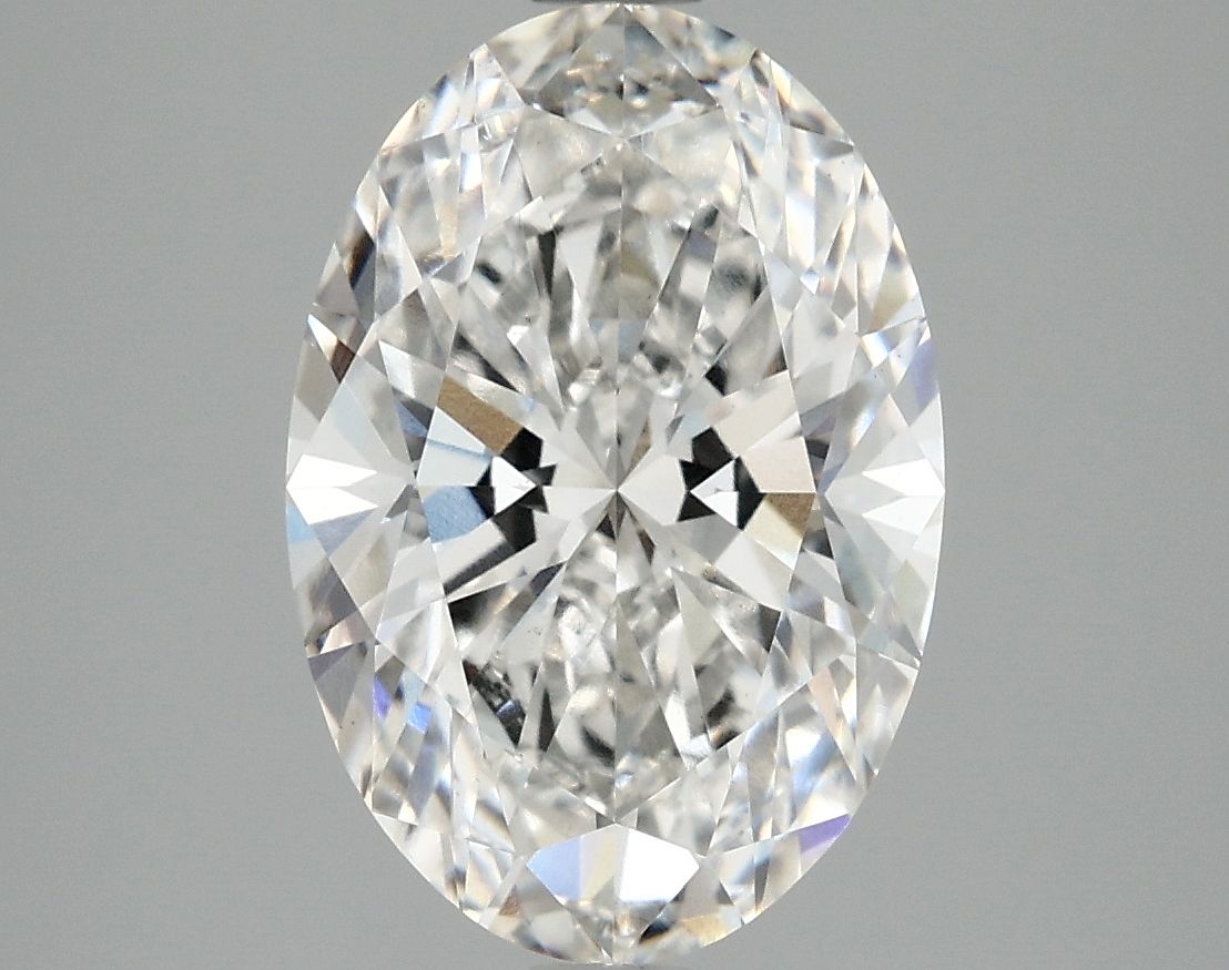 4.06 ct. oval Lab Grown Diamond front image